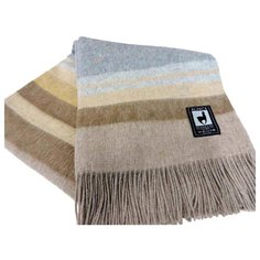 Плед Incalpaca PP-55 170х210 см, голубой/бежевый