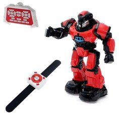 Робот интерактивный радиоуправляемый «Плуто», световые и звуковые эффекты, цвет красный Zhorya