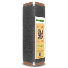 Когтеточка Homecat угловая большая 29 х 70 см серый/коричневый