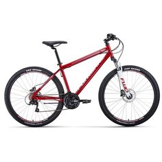 Велосипед 27,5 Forward Sporting 27,5 3.0 disc Темно-красный/Серый 20-21 г,19 RBKW1MN7Q021