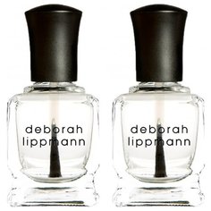 Deborah Lippmann набор Mini Duet Wo Glitter Bag 8 мл прозрачный