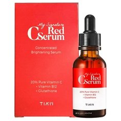 Сыворотка с витамином С 20%, витамином В12 и глутатионом TIAM MY Signature Red C Serum, 30 мл