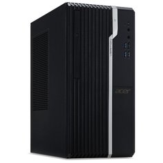 Настольный компьютер Acer Veriton S2670G (DT.VTGER.00N) Midi-Tower/Intel Core i3-10100/8 ГБ/256 ГБ SSD/Intel UHD Graphics 630/Windows 10 Pro чеpный