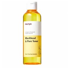 Очищающий тонер для борьбы с угревой сыпью и излишней жирностью кожи Manyo Blackhead and pore toner, 210 мл
