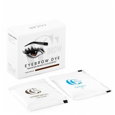 CC Brow Краска для бровей 1+1 саше (набор с окислителем) dark brown