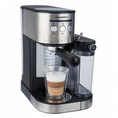 Кофеварка рожковая MAUNFELD MF-720S PRO, нержавеющая сталь