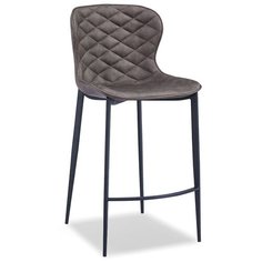 Стул полубарный Peggy (65), матовый коричневый/черный I Modern