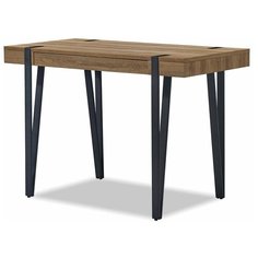 Стол письменный Project, орех/черный I Modern