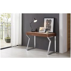 Стол письменный Edgar (1 ящик), орех I Modern