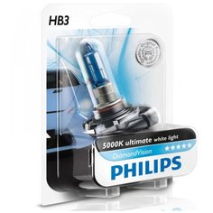 Лампа автомобильная галогенная Philips Diamond Vision 9005DVB1 HB3 65W 1 шт.