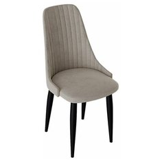 Стул «Франк» (конус) исп. 2 ДП2-30 Черный матовый / Бежевый Triya