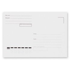 Конверты Белый С6, декстрин, Куда-Кому, 114х162, 80г, 1000шт/ уп Ряжская печатная фабрика