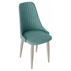 Стул «Франк» (конус) исп. 2 ДП2-30 Капучино матовый / Аквамарин Triya