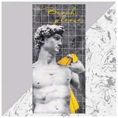 Полотенце "David" 70х146 см, 100% хлопок 160гр/м2 5472915 Этель