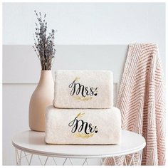 Полотенце махровое Этель Missis 70х130см, 100% хлопок, 340 г/м2 6486502