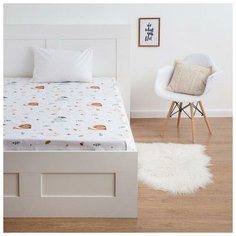 Простыня "Этель" Акварель 150*210 см, 100% хлопок, бязь 5531847