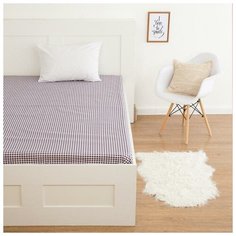 Простыня "Этель" Клетка 150*210 см, 100% хлопок, бязь 5531859