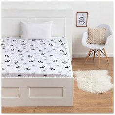 Простыня Этель "Модные собачки" 150*215±3 см, бязь 125 гр/м2, 100% хл 5111195