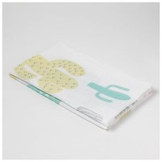 Пеленка Крошка Я Кактусы 75*120 см, хлопок 100% (4645414)