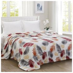 Плед Аделис диз.Майорка 180х200см, велсофт 280г/м, пэ100% 6976046 Адель