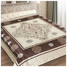 Покрывало 3D Marianna евро макси Агата 225х245 см, искус.шелк, пэ100% 6833928