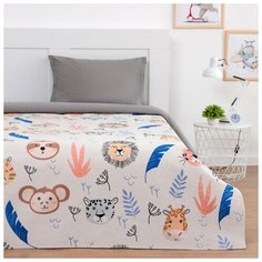 Покрывало "Этель" 1,5 сп African friends, 145*210 см, 100% хлопок 6627570