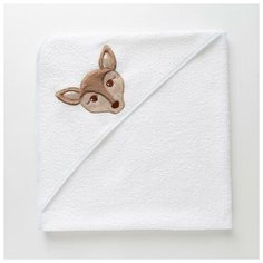 Полотенце-уголок махровый Крошка Я "Олененок" 85*85 см, 340 г/м, 100% хлопок 5129526