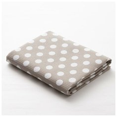 Простыня вафельная для бани Экономь и Я "Горох" 150х180 см, цв.серый, 150 гр/м2, 100% хл 5156891