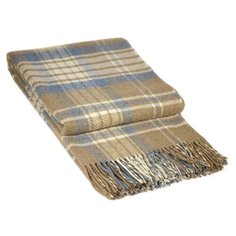 Плед Метро, 170х210, беж/бел/сер.гол рап.4 50% шерсть, 30% п/э, 20% пан 6904094 Vladi