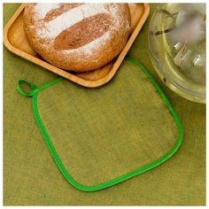 Прихватка Этель "Флоренс" 20*20 см, полулён, 50% хлопок, 50% лён 4232285