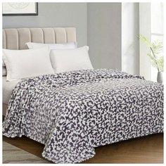 Плед Аделис диз.Восточные узоры 180х200см, велсофт 280г/м, пэ100% 6976040 Адель