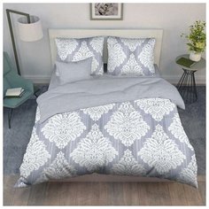КПБ Василиса 1,5сп рис.9487/1 Кружева 145х215, 150х214, 70х70см 2шт, бязь 120гм хл100%