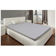 Простыня Этель 150*210 см, цв. серый, поплин, 100 % хлопок 5090091