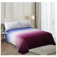 Плед Омбре Удовольствие 150х205см, велсофт 240г/м пэ100% 5225919 Marianna