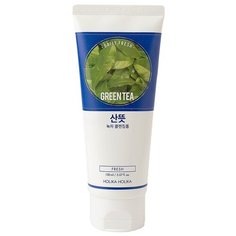 Holika Holika очищающая пенка с зеленым чаем, матирующая Daily Fresh Green tea, 150 мл