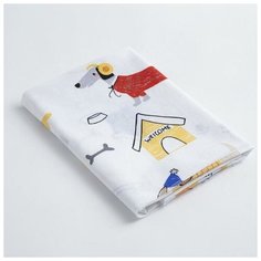 Пеленка "Крошка Я" My doggy, 70*120 см, бязь, хлопок 100% 6627561