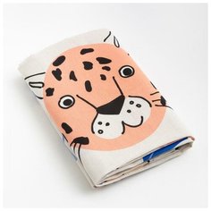 Пеленка "Крошка Я" African friends, 70*120 см, бязь, хлопок 100% 6627565