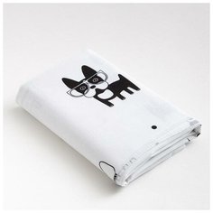 Пеленка Крошка Я "Модные собачки" 70х120 см, бязь 125 гр/м2, 100% хл 5111196