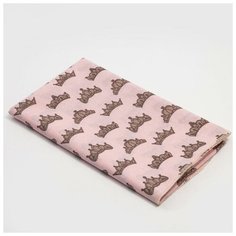 Пеленка Крошка Я "Прелестные принцессы" 70х120 см, бязь 125 гр/м2, 100% хл 5111205