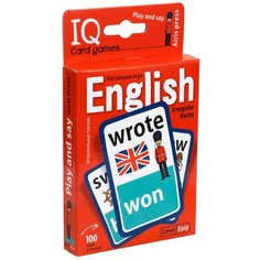Настольная игра Айрис-Пресс IQ Игры с картами Английские неправильные глаголы Уровень 1