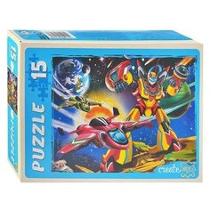 Пазл Рыжий кот Мир трансформеров 2 (ПУ15-7183), 15 дет.