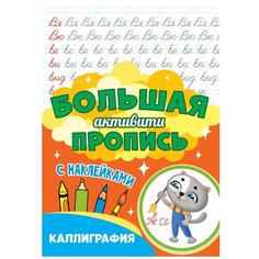 Большая активити пропись. Каллиграфия Проф Пресс