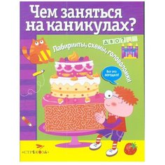 Вовикова О. "Чем заняться на каникулах? Лабиринты, схемы, головоломки. Выпуск 4" Стрекоза