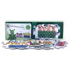 Бьюкенс Л. "Поезд знаний. Арифметика" Азбука