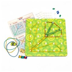 WoodlandToys Геоборд «Цветы», 121103