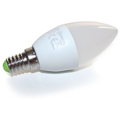 Светодиодная лампочка Spectrum LED свеча E-14 230V 6W, теплый свет