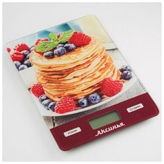 Весы настольные электронные Аксинья "Блинчики", артикул КС-6513