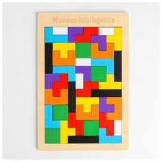 Головоломка катамино "Тетрис" тонкая 27х18х0,5 см 5084454 Сима ленд