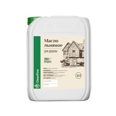 Льняное масло для дерева 10 л Clean Pine