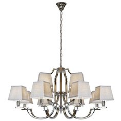 Подвесная люстра iLamp Hilton 6943-8+4 CR